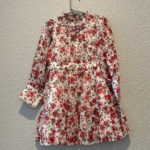 Janie and Jack White and rose girls dress. Worn once!